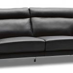 Domayne - Leather Chrome Sofa - Catalogue